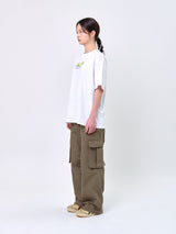 LYING DOG T-SHIRT_White