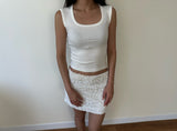 disco sequin skirt