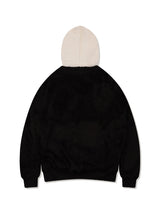 UNISEX Fake Fur Hooded Black (FCE4TS658M)