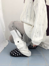 パンチダメージフーデッドニットウェアジップアップ