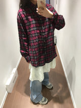 Epi check shirt (2color)