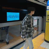 3 TAP Tweed Hair Check Shirt (2color)