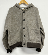 TERRY SHEEP🐑☁🤎HOODIE CARDIGAN JACKET 🤎💛🖤3COLOR
