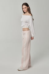 Bright Beginning track pants, Pink