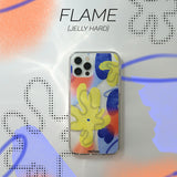 [MADE] FLAMEスマホケース (ジェリーハード)