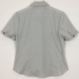 Wendy Plaid Half Blouse (2color)