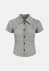 Liora Rustic Check Blouse