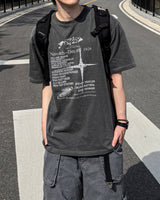 オルビピグメントプリントショートスリーブTシャツ