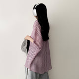 Doven Check Boxy Fit Short Sleeve Shirt Southern