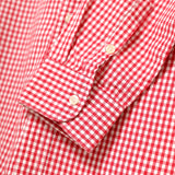 PARAGRAPH CHECK WORK SHIRT - RED