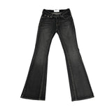 Betty low boots cut pants