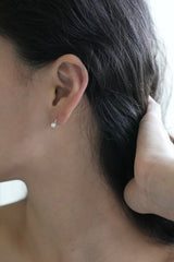 8mmパールピアス（シルバー925）