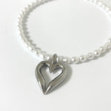 MADE jumbo white necklace