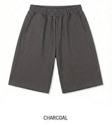 Knob Side Pintuck Bermuda Shorts
