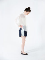 Two Tone Blend Shorts (Navy)