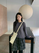 ハンターズ ブラッシュド ラウンド ロングスリーブ Tシャツ