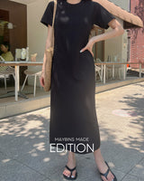 【MADE】cooling short sleeve t-shirt dress