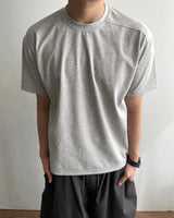 デロショルダーシームショートスリーブTシャツ