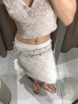Ocean Pearl Mermaid Draped Waist Chain BELT