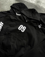 RIPOFFF 09 Logo Boxy Hoodie