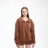 polar fleece sweatshirt