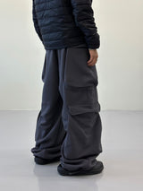 Double Pocket Multi Cargo Sweatpants 4C