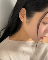 ソルベハートピアス (シルバー)