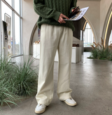 ジーニー 366 コットン バンディング ワイドパンツ