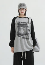 ラグラン長袖Tシャツ