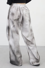 (Unisex) Sharp Wash Pattern Pants
