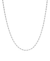 [925 silver] Un.silver.128 / グロスリジネックレス (シルバー)