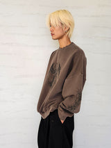 VENTIQUE ピグメントガブリエルスウェットシャツ 3colors