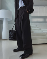 Rings Belted Wide Slacks