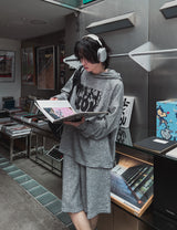 パフィーレタリングニットフード (3 color)