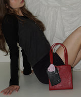 【MADE】Dotty leather mini bag [red]