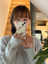 [Magsafe tok] yeowhi 子犬モチーフ グリップトック