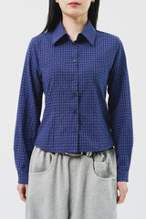 (W) Muer Checked Shirt (3color)