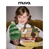 muva. Cowhide‑Velvet Boston Bag, Shoulder & Cross‑body Women’s Purse, 2025 New for Autumn‑Winter Daily Commute, New Arrival Nov 7