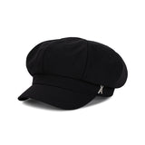 VA スタッドニュースボーイキャップ/ブラック