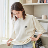VZ 3D ロゴTシャツ / クリーム