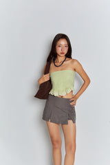 Large Jersey in Brown Suede