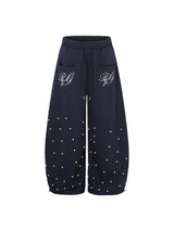 Raven Stud Balloon Sweat Pants