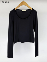 MILD U-NECK LONG SLEEVE (4C)