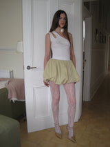 BUBBLE SKIRT MUSTARD