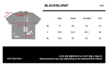 BBD アングザイエティ マルチ パッチ ストライプ Tシャツ (Black&Charcoal)