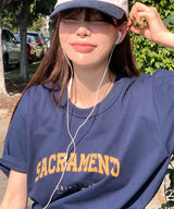 サクラメント半袖Tシャツ - t