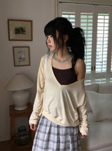 Tecto Summer V-Neck Loose-Fit Knit