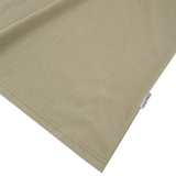 トゥークールオーバーフィットライトカーキリンガーTシャツ