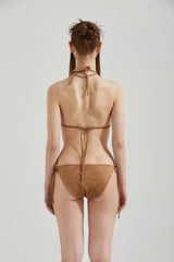 SUEDE BIKINI