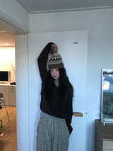 Popsicle V-Neck Knit (3color)